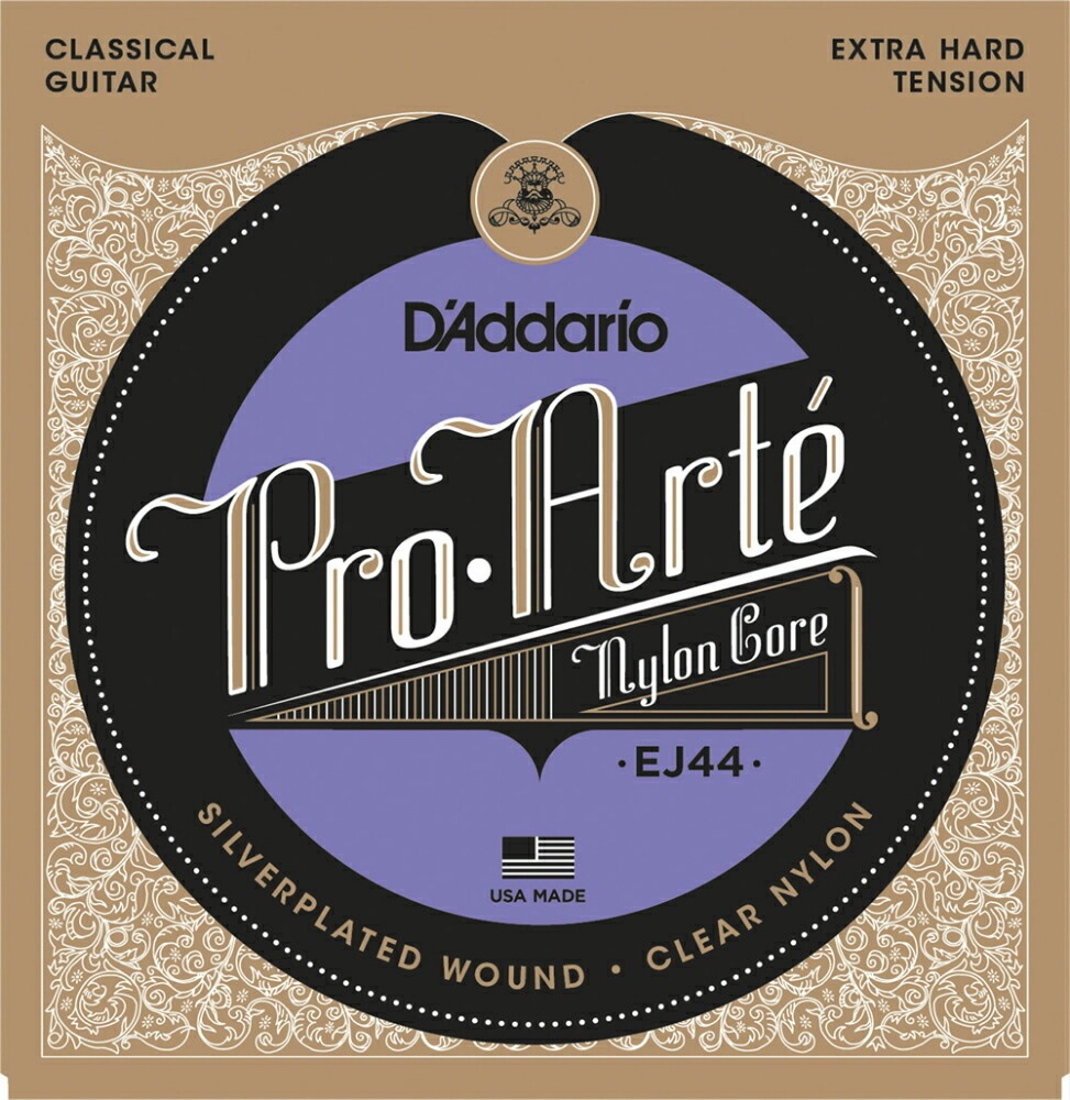 【売れ筋！】D'Addario ダダリオ クラシックギター弦 EJ44 