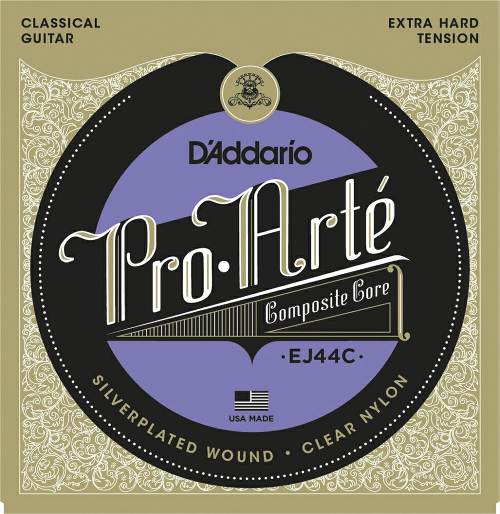 D'Addario ダダリオ クラシックギター弦 EJ44C 