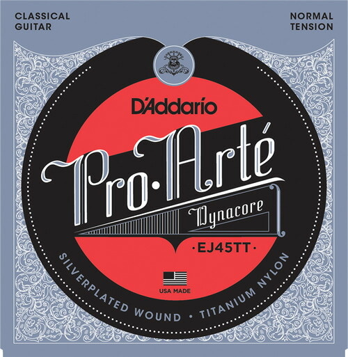 D'Addario ダダリオ クラシックギター弦 EJ45TT 