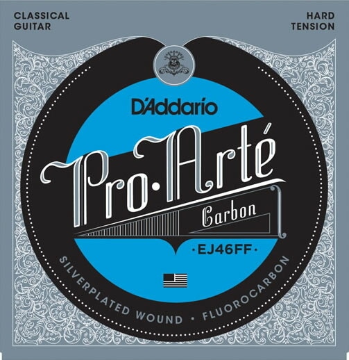 D'Addario ダダリオ クラシックギター弦 EJ46FF Pro-Arte Carbon Dynacore Basses Hard Tension [daddario EJ-46FF]【ゆうパケット対応】