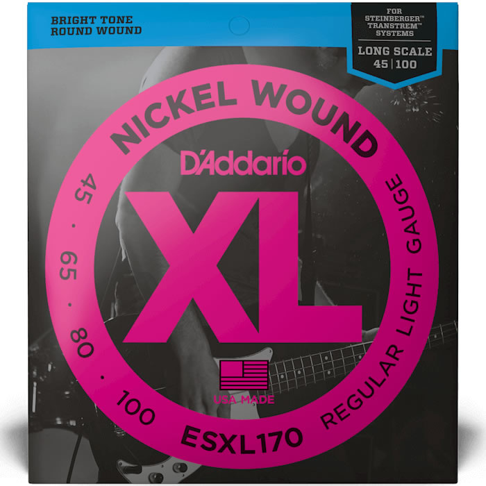 D'Addario ダダリオ ベース弦 Double Ball/Light ESXL170【ニッケル daddario esxl-170 ベース弦】【ゆうパケット対応】