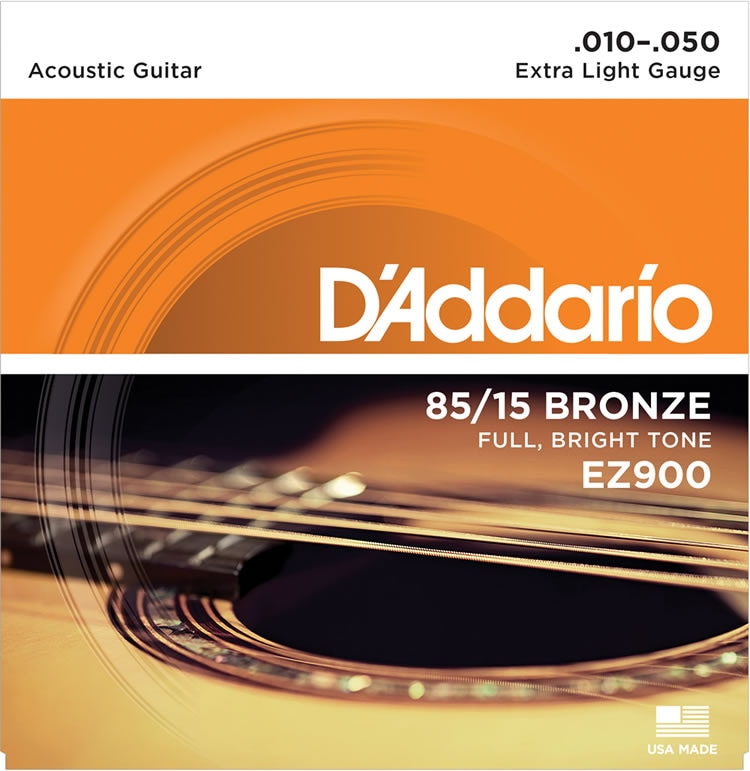 売れ筋！】D'Addario ダダリオ アコースティックギター弦 EZ900 