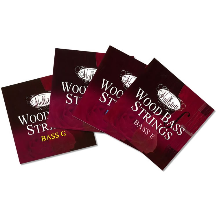 ウッドベース弦 Hallstat HWB 4本セット【ハルシュタット 4弦E・3弦A・2弦D・1弦G】【ゆうパケット対応】