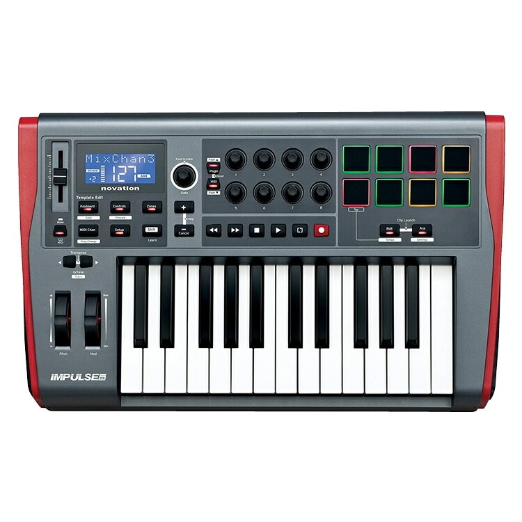 送料無料（沖縄は1000円) novation MIDIキーボード\u0026