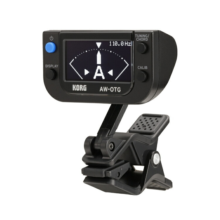 KORG 有機ELディスプレイ ギター専用クリップ・チューナー AW-OTG 【コルグ AWOTG】