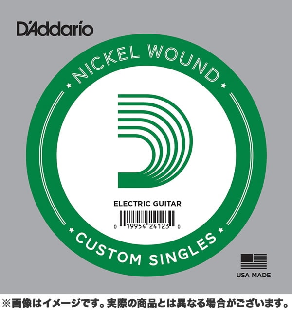 D'Addario エレキギター バラ弦  5本セット NW-022  Nickel Wound【daddario ダダリオ エレキ弦 nw022】【ゆうパケット対応】