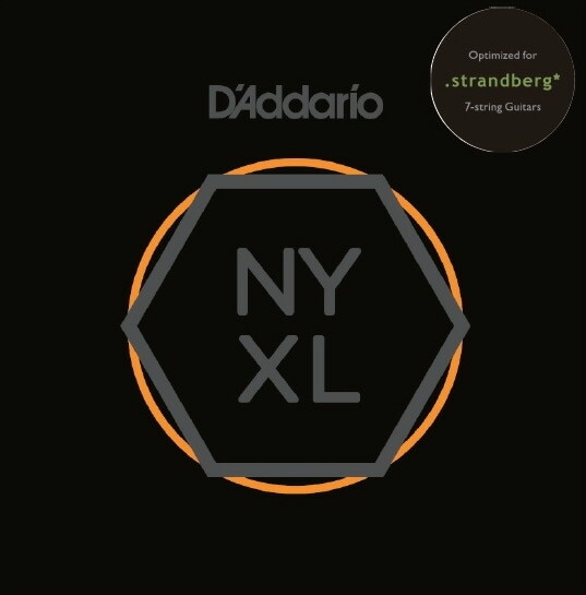 D'Addario ダダリオ エレキギター弦 NYXL .strandberg Custom Light 7弦 .0095-.064 NYXL09564SB [daddario ストランドバーグ エレキ弦]【ゆうパケット対応】