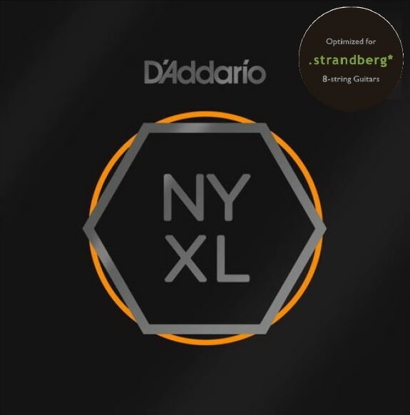 D'Addario ダダリオ エレキギター弦 NYXL .strandberg Custom Light 8弦 .009-.084 NYXL0984SB [daddario ストランドバーグ エレキ弦]【ゆうパケット対応】