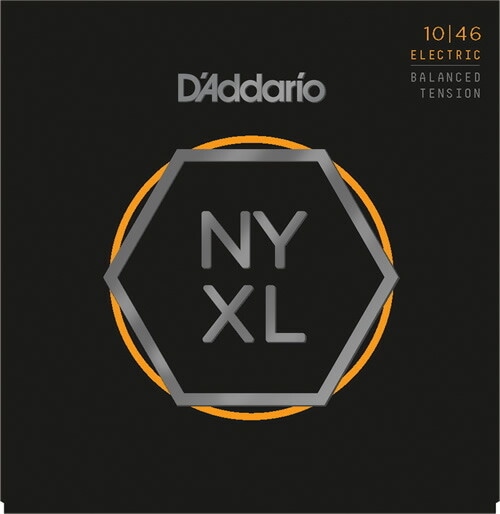 D'Addario ダダリオ エレキギター弦 NYXL1046BT Nickel Wound Balanced Tension 10-46 [daddario エレキ弦 NYXL-1046BT]【ゆうパケット対応】