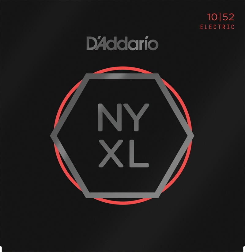 D'Addario ダダリオ エレキギター弦 NYXL1052 Nickel Wound Light Top / Heavy Bottom 10-52 [daddario エレキ弦 NYXL-1052]【ゆうパケット対応】