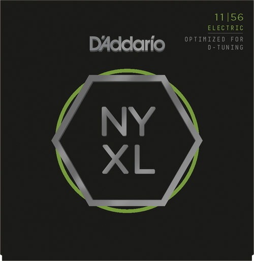 D'Addario ダダリオ エレキギター弦 NYXL1156 Nickel Wound Medium Top / Extra-Heavy Bottom 11-56 [daddario エレキ弦 NYXL-1156]【ゆうパケット対応】