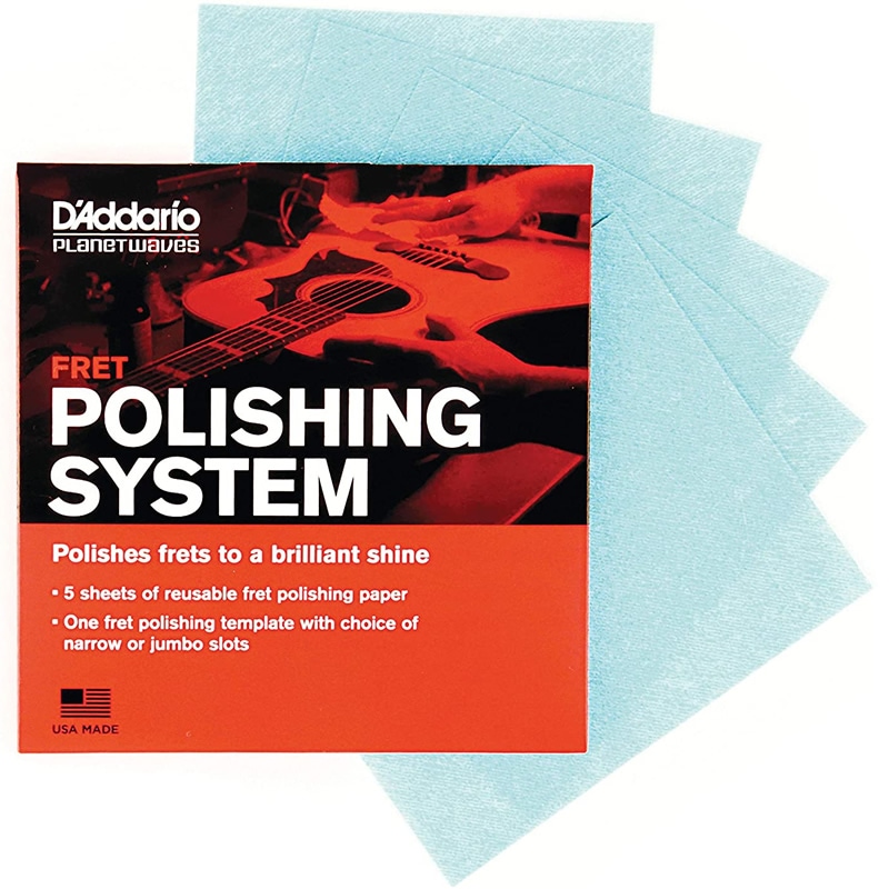 D'Addario フレット磨き用システム Fret Polishing System PW-FRP【ダダリオ planetwaves プラネットウェイヴス PWFRP】【ゆうパケット対応】