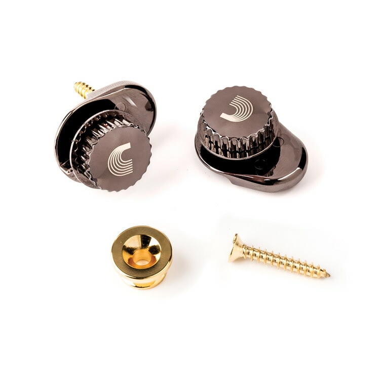 D'Addario ストラップロック Universal Strap Locks PW-SLS-03/NICKEL 【ダダリオ PWSLS3】