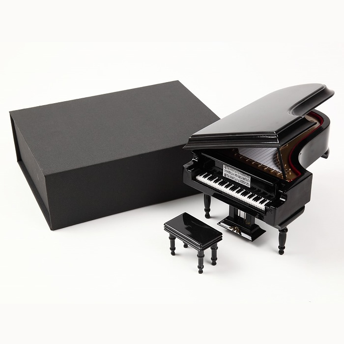 SUNRISE SOUND HOUSE ミニチュア楽器 グランドピアノ 18cm 黒