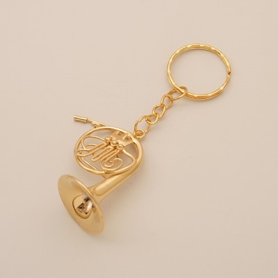 SUNRISE SOUND HOUSE ミニチュア楽器 キーホルダー ホルン 2.5cm