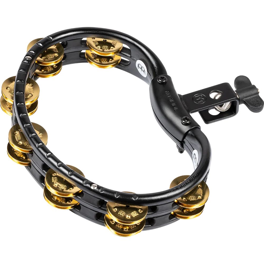 MEINL 据付レギュラーABSタンバリン/Brass jingles TMT2B-BK 【マイネル パーカッション】