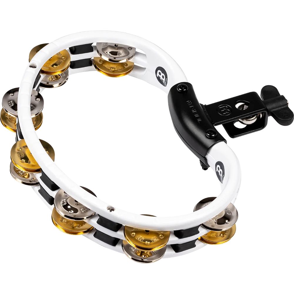MEINL 据付レコーディングコンボABSタンバリン/Dual-Alloy jingles TMT2M-WH 【マイネル パーカッション】