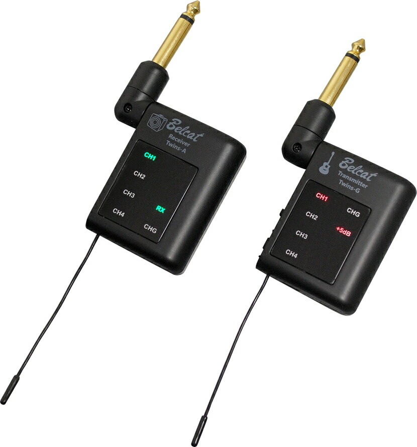 Belcat ギター・ベース用 ワイヤレス・システム TWINS G＆A【TWINSGA
