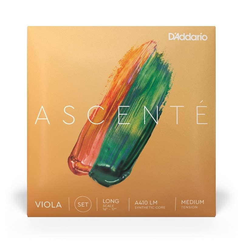 D'Addario ヴィオラ弦 A410 LM ASCENTE セット弦 ロングスケール