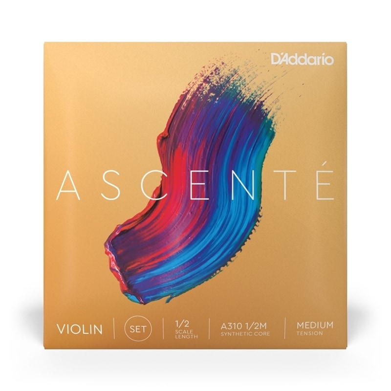 D'Addario バイオリン弦 A310 1/2M ASCENTE セット弦 1/2スケール