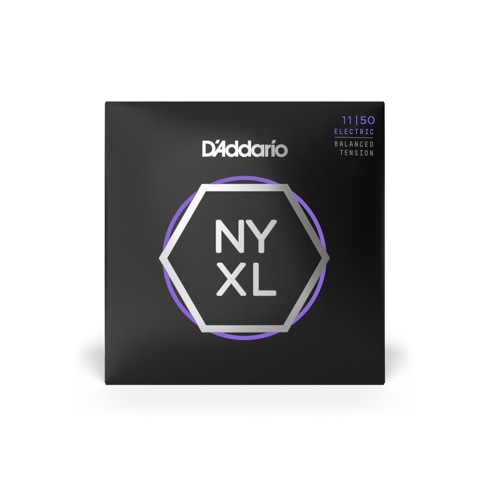 D'Addario ダダリオ エレキギター弦 NYXL Balanced Tension Blues/Jazz Rock .011-.050 NYXL1150BT [daddario ダダリオ エレキ弦]【ゆうパケット対応】