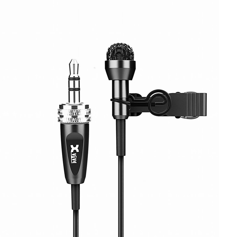 XVIVE 小型プロフェッショナル・ラベリア・マイクロホン(ピンマイク) LV1【動画 録音 撮影 ライブ配信 テレワーク】*