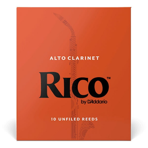 D'Addario WoodWinds ダダリオ リード アルトクラリネット用 RICO RDA10 10枚入り 【RDA1020/RDA1025/RDA1030/RDA1035】【ゆうパケット対応】