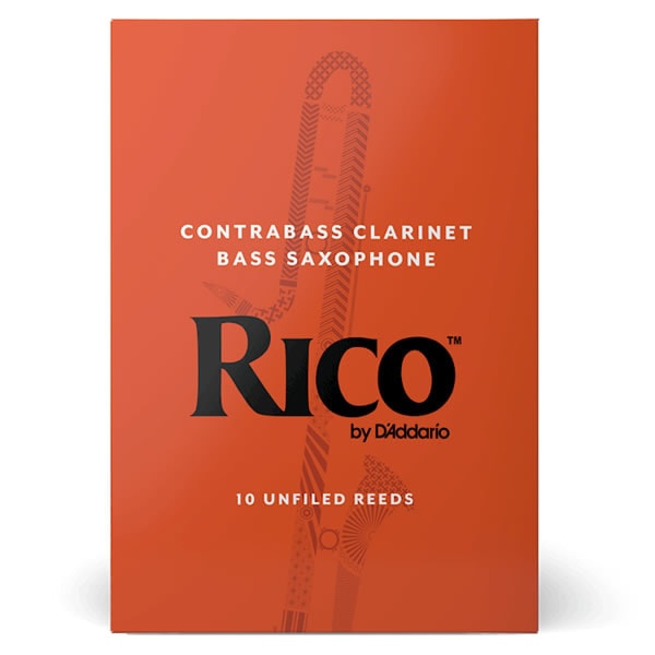 D'Addario WoodWinds ダダリオ リード コントラバスクラリネット用 RICO RFA10 10枚入り 【RFA1020/RFA1025/RFA1030/RFA1035】【ゆうパケット対応】