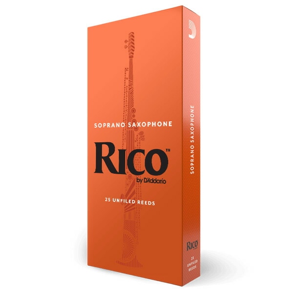 D'Addario WoodWinds ダダリオ リード ソプラノサックス用 RICO RIA25 25枚入り 【RIA2520/RIA2525/RIA2530/RIA2535】【ゆうパケット対応】