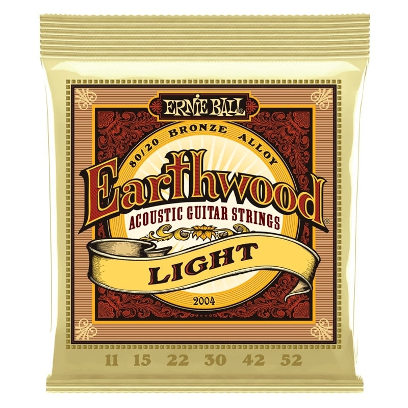 ERNIE BALL アコースティックギター弦 #2004 Earthwood 80/20 ブロンズ