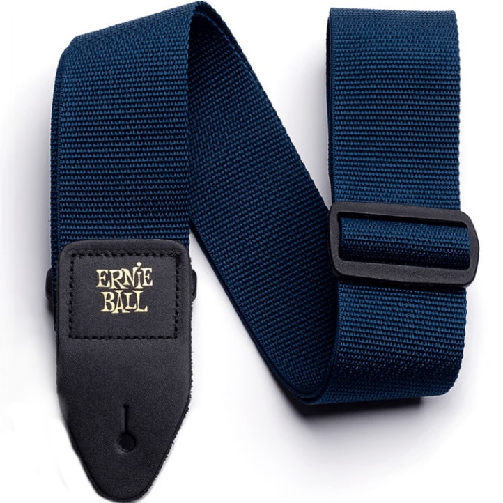 ERNIE BALL ギターストラップ NAVY #4049 POLYPRO STRAP 【アーニーボール ポリプロストラップ ネイビー】【ゆうパケット対応】