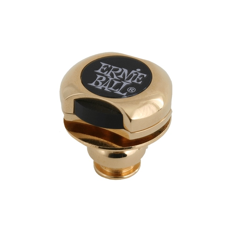 ERNIE BALL ストラップロックピン #4602 Super Locks Gold