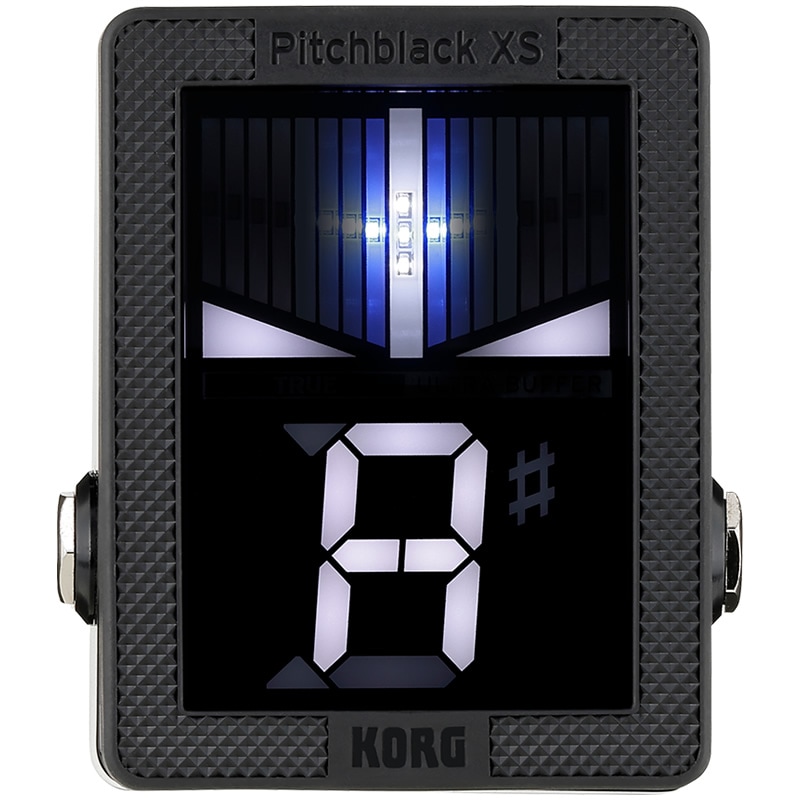 KORG ギター・ベース用 ペダルチューナー 大型ディスプレイ Pitchblack XS 【コルグ PB-XS PBXS ピッチブラックエックスエス ULTRA BUFFER搭載】