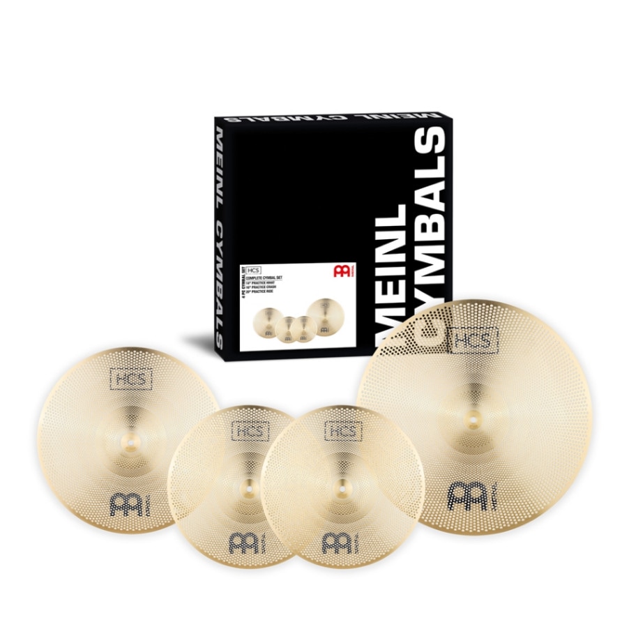 MEINL シンバル HCS Practice Cymbals ３枚セット P-HCS141620【マイネル プラクティス 練習用 2023】