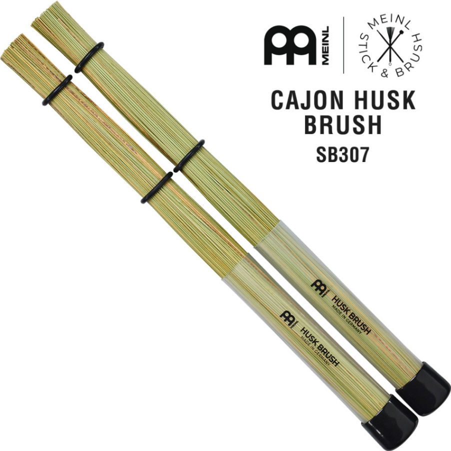 MEINL Stick & Brush ブラシCAJON HUSK BRUSH SB307【マイネル カホン 打楽器 ドラムスティック ストロー材】