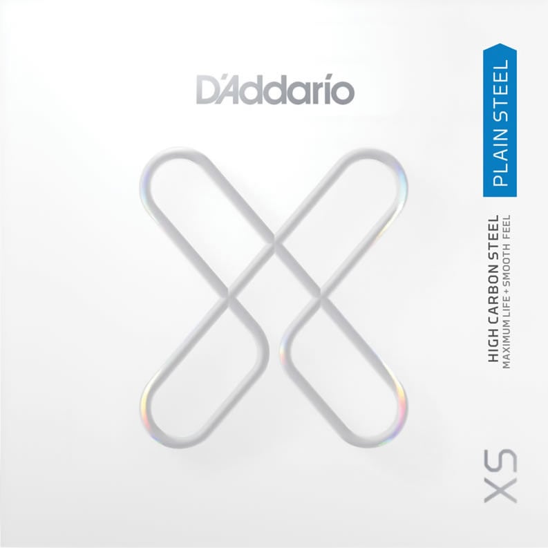 D'Addario エレキギター バラ弦 5本セット XSPL010  Plain Steel Singles【daddario ダダリオ エレキ弦 xspl-010】【ゆうパケット対応】
