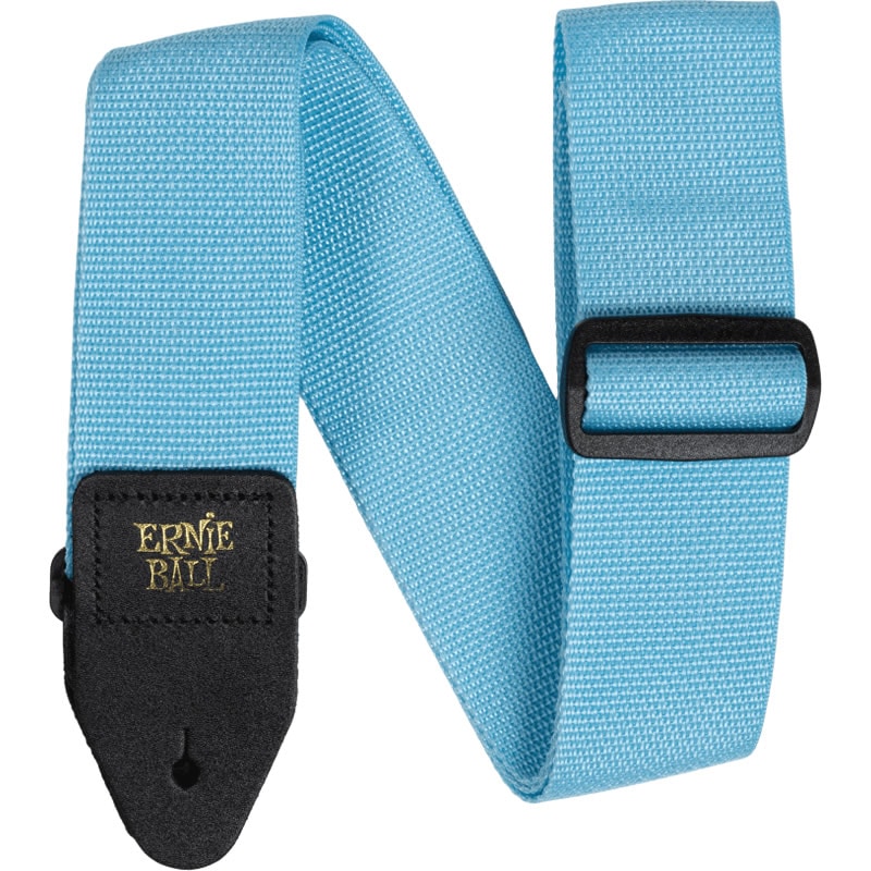 ERNIE BALL ギターストラップ BREAKER BLUE & BLACK #5377 POLYPRO STRAP【アーニーボール ポリプロストラップ】【ゆうパケット対応】