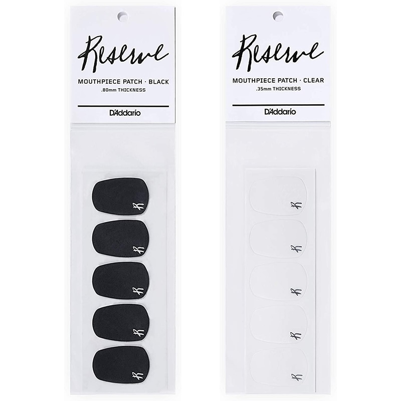 D'Addario WoodWinds マウスピース用パッチ Mouthpiece Patche RMP01 【 RMP01B(Black) / RMP01C(Clear) 】【 ダダリオ 管楽器 クラリネット アルトサックス用 】【ゆうパケット対応】