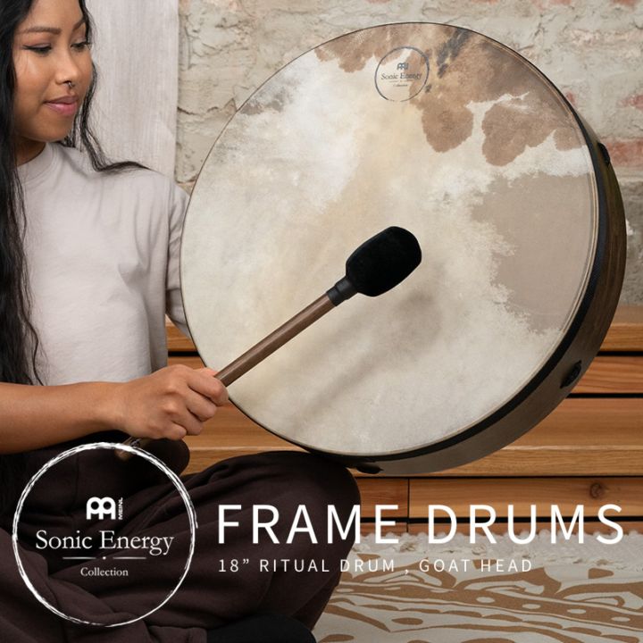 MEINL Sonic Energy リチュアルドラム ゴートヘッド 18