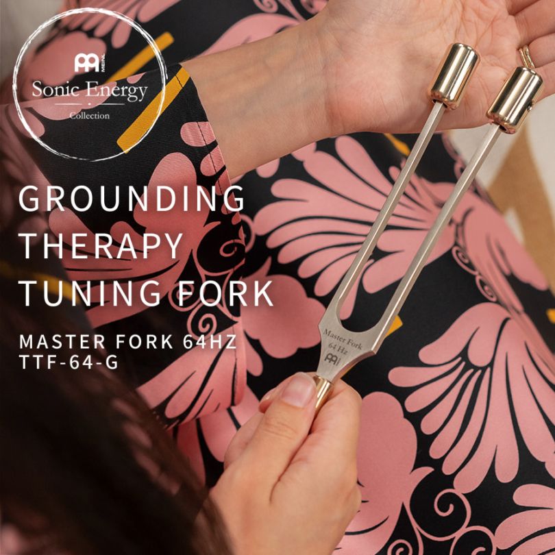 MEINL Sonic Energy グラウンディング・セラピー・チューニングフォーク 64Hz/C2 TTF-64-G 【 マイネル ソニックエナジー TTF64G Grounding Therapy Tuning Fork ヨガ ヒーリング 瞑想 リラックス サウンドバス セラピー 】