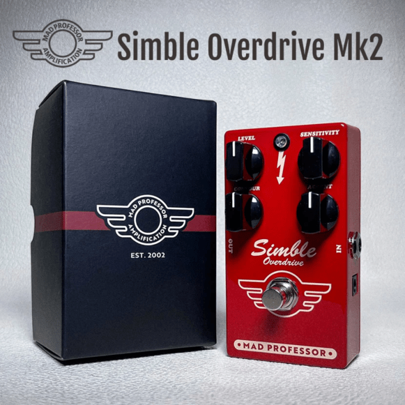 【ピック10枚セット付き！ 】MAD PROFESSOR エフェクター Simble Overdrive Mk2 シンブル オーバードライブ 【 マッドプロフェッサー 】