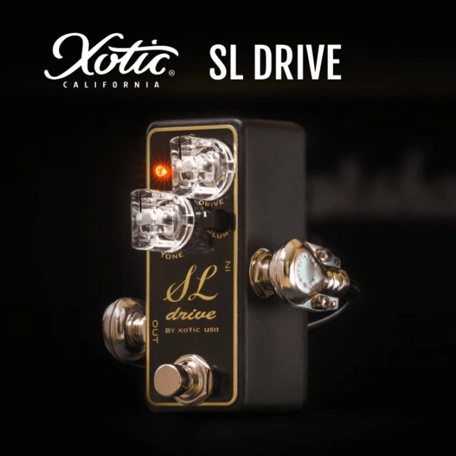SL DRIVE Xotic オーバードライブ 【 エキゾチック エフェクター 】【ピック10枚セット付き！ 】