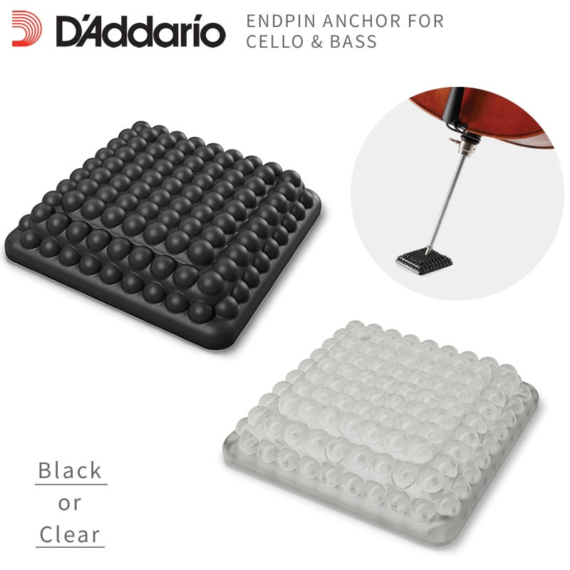 D'Addario エンドピンアンカー EPA-BK(Black) / EPA-CL(Clear) 【 チェロ/コントラバス/ウッドベース 】【 ダダリオ End Pin Anchor 】【ゆうパケット対応】＊