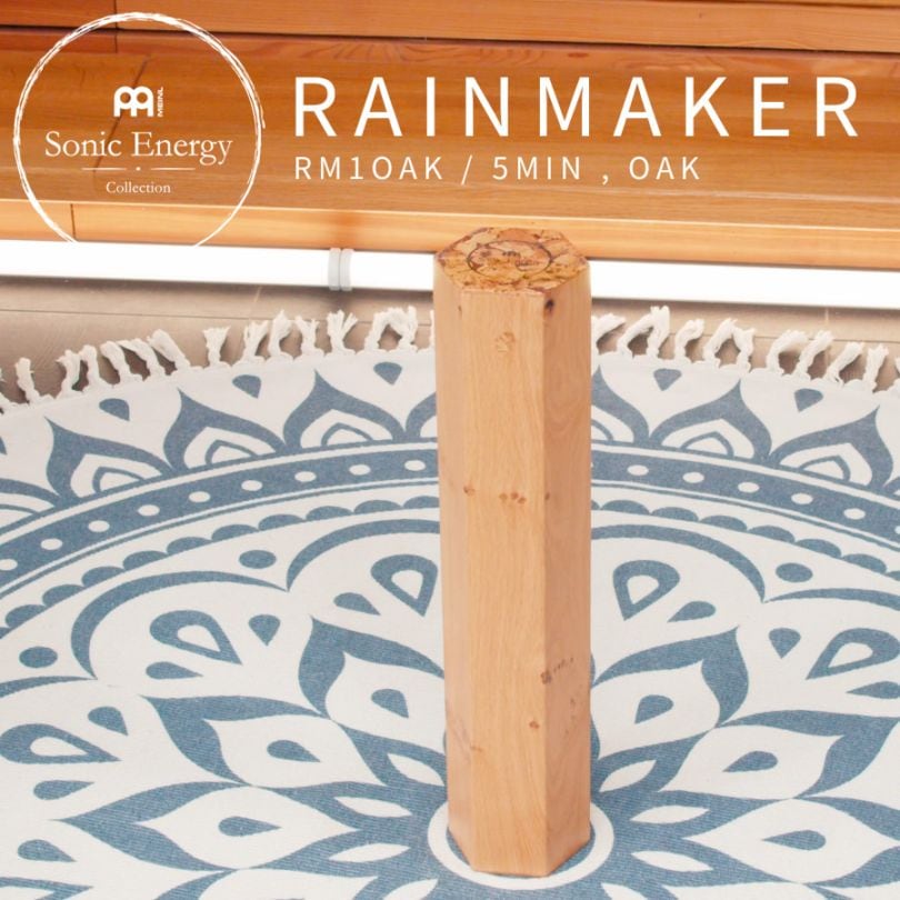 MEINL Sonic Energy レインメーカー オーク材 持続時間5分 RM1OAK 【 マイネル ソニックエナジー 木製 レインスティック 雨 雨音 環境音 自然音 効果音 ヨガ ヒーリング 瞑想 サウンドバス 音浴 ウェルネス リラックス 】
