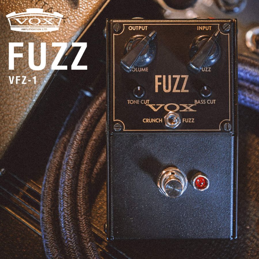 VOX エフェクター ファズ Fuzz VFZ-1【ピック10枚セット付き！】【 ヴォックス ボックス ガレージロック VFZ1 】
