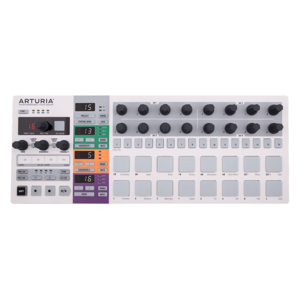 【メーカー取り寄せ】ARTURIA BeatStep Pro シーケンサー【 アートリア ビートステップ コントローラー 音楽制作  DTM 作曲 トラックメイク ドラムマシン DJ BEATSTEP 】