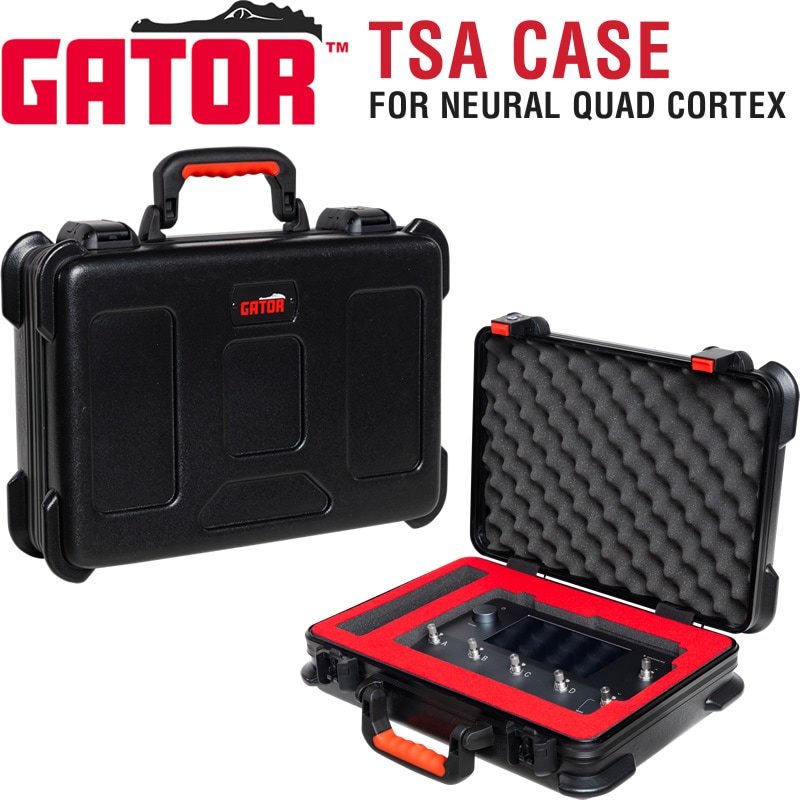 GATOR Quad Cortex専用ハードケース 本体+パワーサプライ GTSA-GTR-QC1 【 ゲーター Neural DSP 】