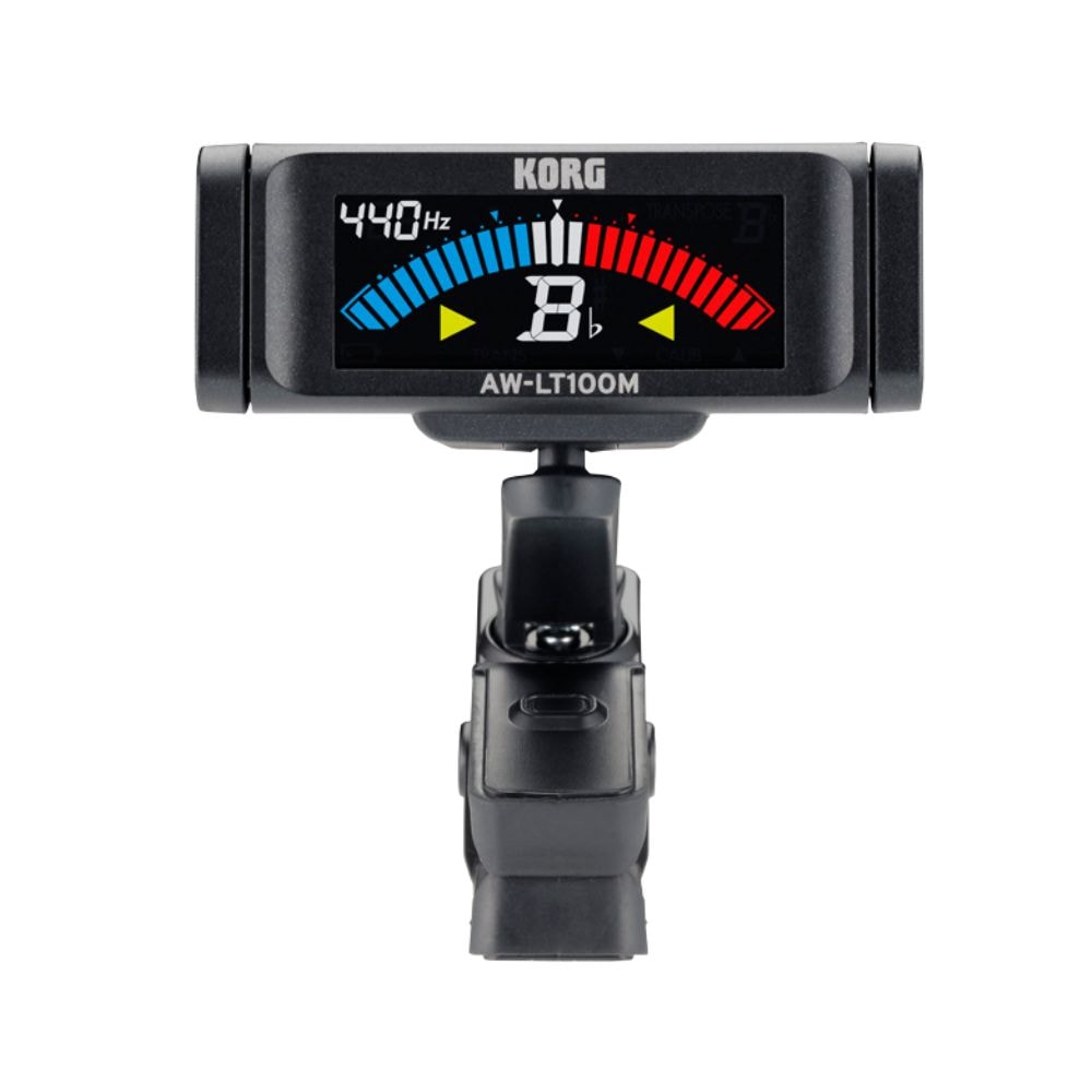 KORG 管楽器用クリップチューナー AW-LT100M 【 コルグ クラリネット サックス オーボエ ファゴット ホルン ユーフォニアム チューバ チェロ コントラバス AWLT100M 】