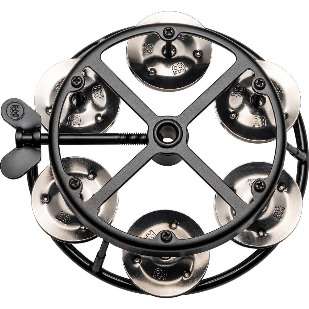 MEINL プロフェッショナルハイハットタンバリン/Steel 1row THH1BK 【マイネル パーカッション】