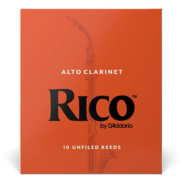 D'Addario WoodWinds ダダリオ リード アルトクラリネット用 RICO RDA10 10枚入り 【RDA1020/RDA1025/RDA1030/RDA1035】【ゆうパケット対応】